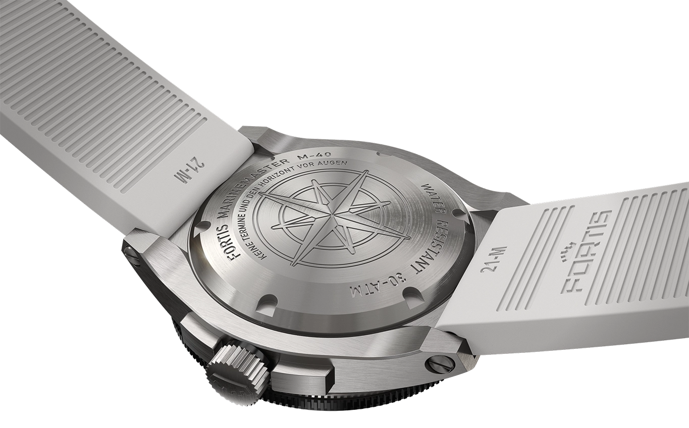 Fortis Marinemaster M-40 Snow White Horizon Strap