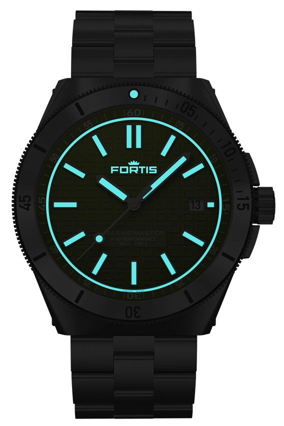 Fortis Marinemaster M-40 Woodpecker Green Bracelet