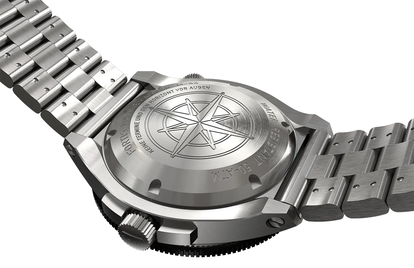 Fortis Marinemaster M-44 COSC Ocean Blue Bracelet