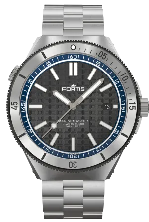 Fortis Marinemaster M-44 COSC Ocean Blue Bracelet