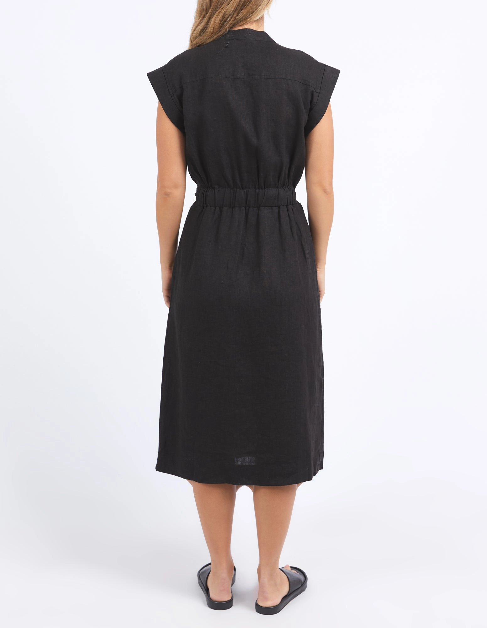 Foxwood Harlow Midi Dress Black