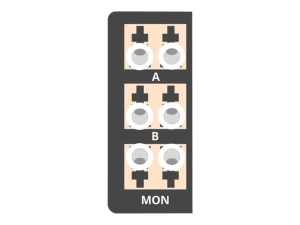 Garland Technology SelectTAP OM5701M - Tap splitter - 40 Gigabit LAN, 100 Gigabit Ethernet, 25 Gigabit LAN - 850-950 nm