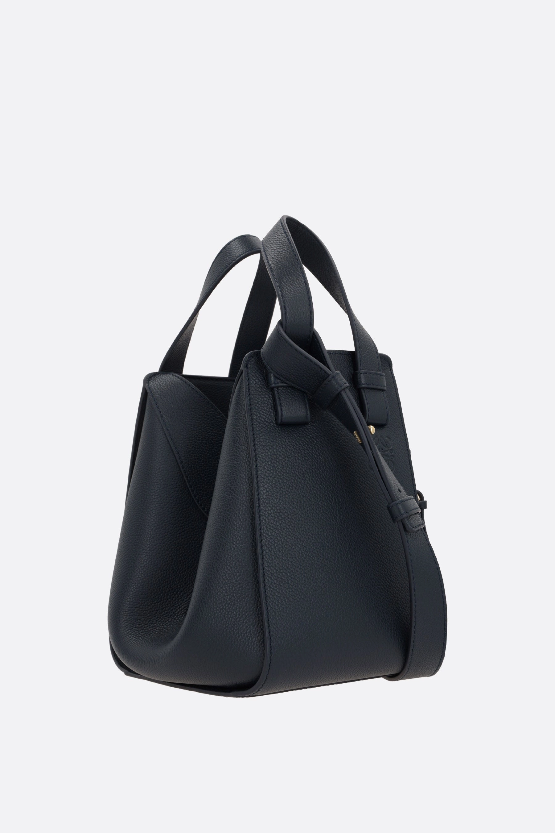 Hammock grainy leather compact bag