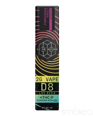 Hi On Nature 2g Delta 8   THCP Live Resin Vape - Forbidden Fruit