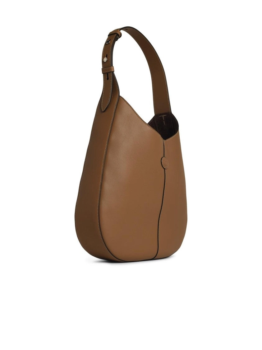 'Hobo' Brown Leather Bag