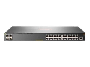 HPE Aruba 2930F 24G PoE  4SFP  - Switch - L3 - managed - 24 x 10/100/1000 (PoE )   4 x 1 Gigabit / 10 Gigabit SFP  (uplink) - JL255A#B2E