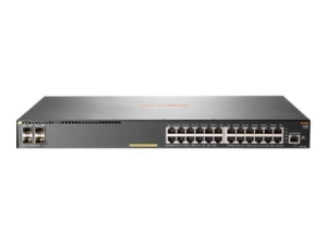 HPE Aruba 2930F 24G PoE  4SFP - Switch - L3 - managed - 24 x 10/100/1000 (PoE )   4 x Gigabit SFP (uplink) - rack-mountable - JL261A#B2E