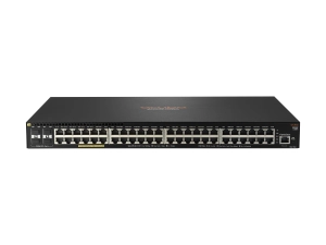 HPE Aruba 2930F 48G PoE  4SFP  - Switch - L3 - managed - 48 x 10/100/1000 (PoE )   4 x 1 Gigabit / 10 Gigabit SFP  (uplink) - JL558A#B2E