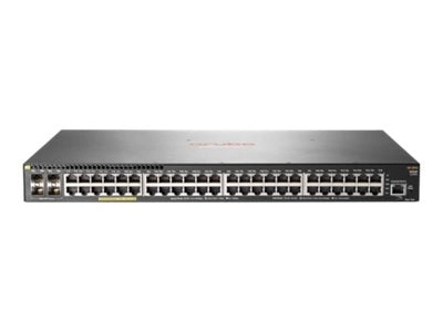 HPE Aruba 2930F 48G PoE  4SFP - Switch - L3 - managed - 48 x 10/100/1000 (PoE )   4 x Gigabit SFP (uplink) - rack-mountable - JL262A#B2E