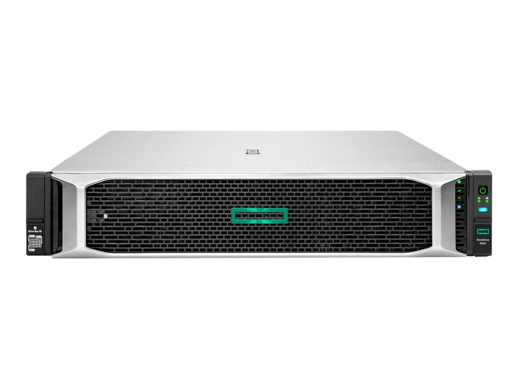 HPE StoreOnce 3660 - NAS server - 80 TB - rack-mountable - HDD 8 TB x 10 - Gigabit Ethernet - iSCSI support - 2U R6U02A