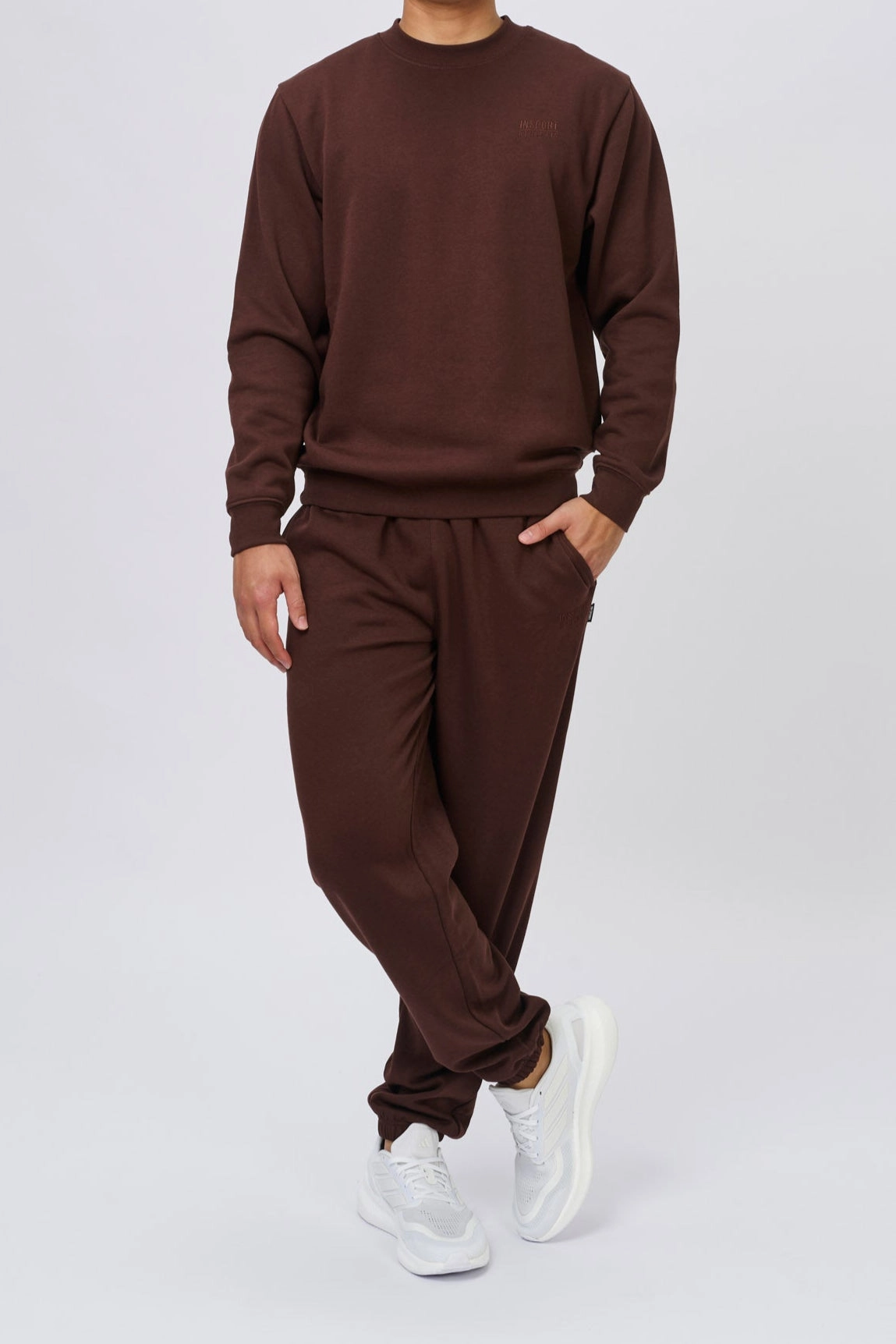 INSPORT UNISEX ALASKA CHOCOLATE ELASTIC LEG TRACKPANTS