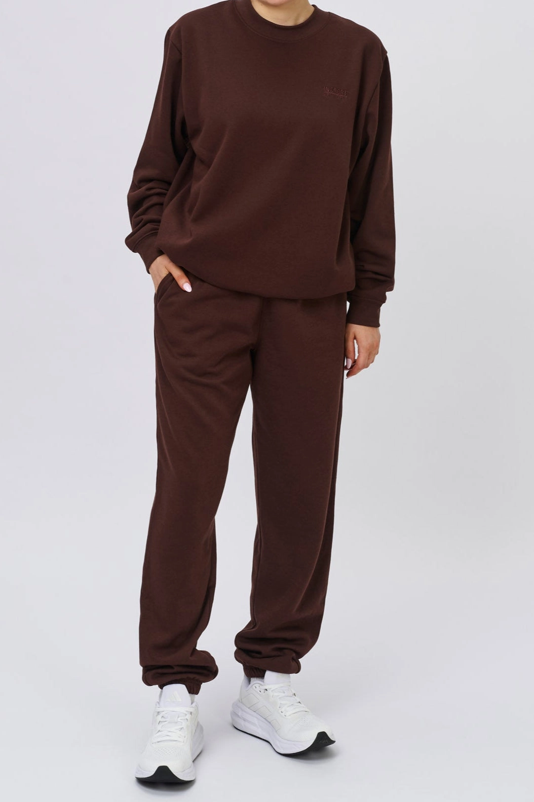 INSPORT UNISEX ALASKA CHOCOLATE ELASTIC LEG TRACKPANTS