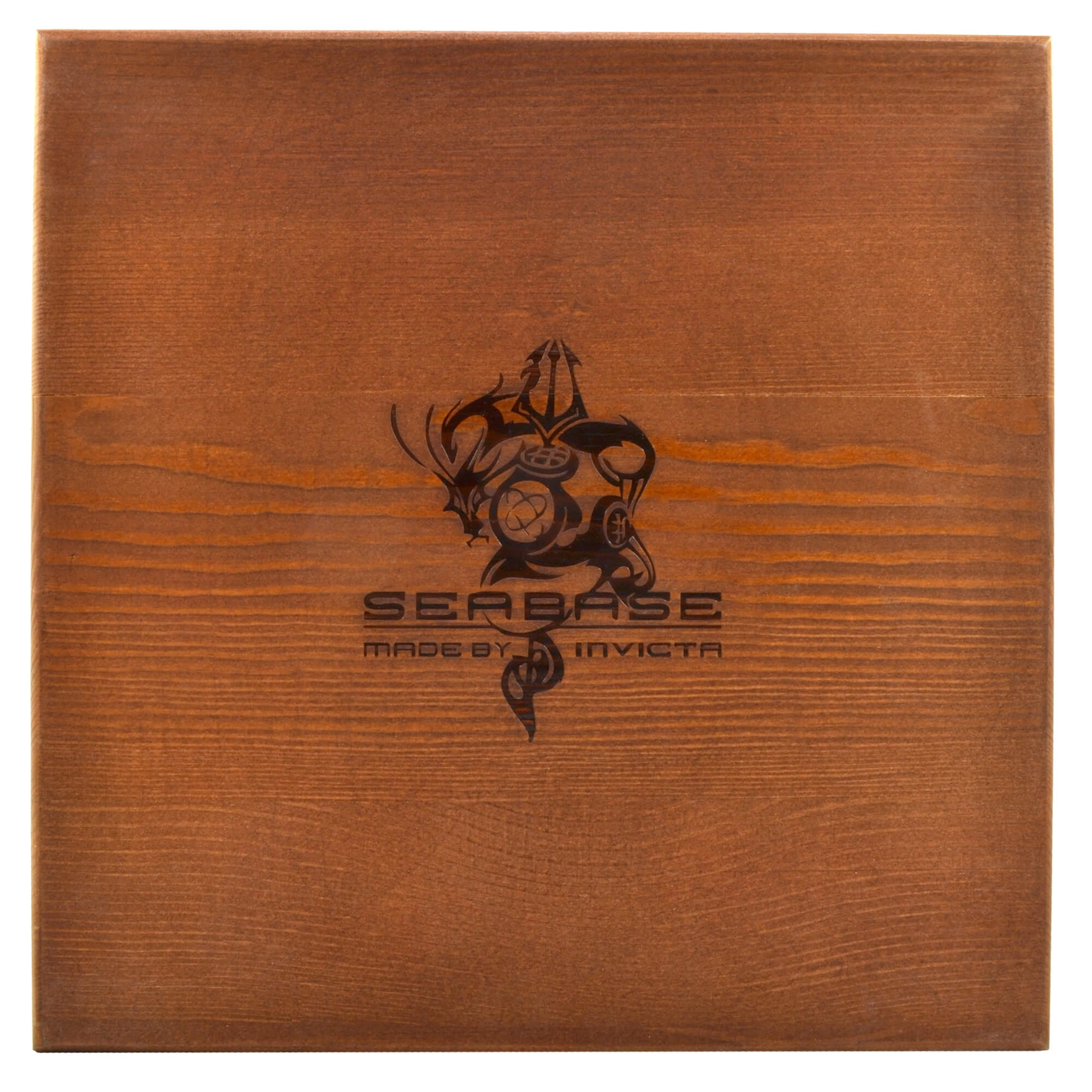 Invicta Seabase Collector's Wooden Slot Watch Box