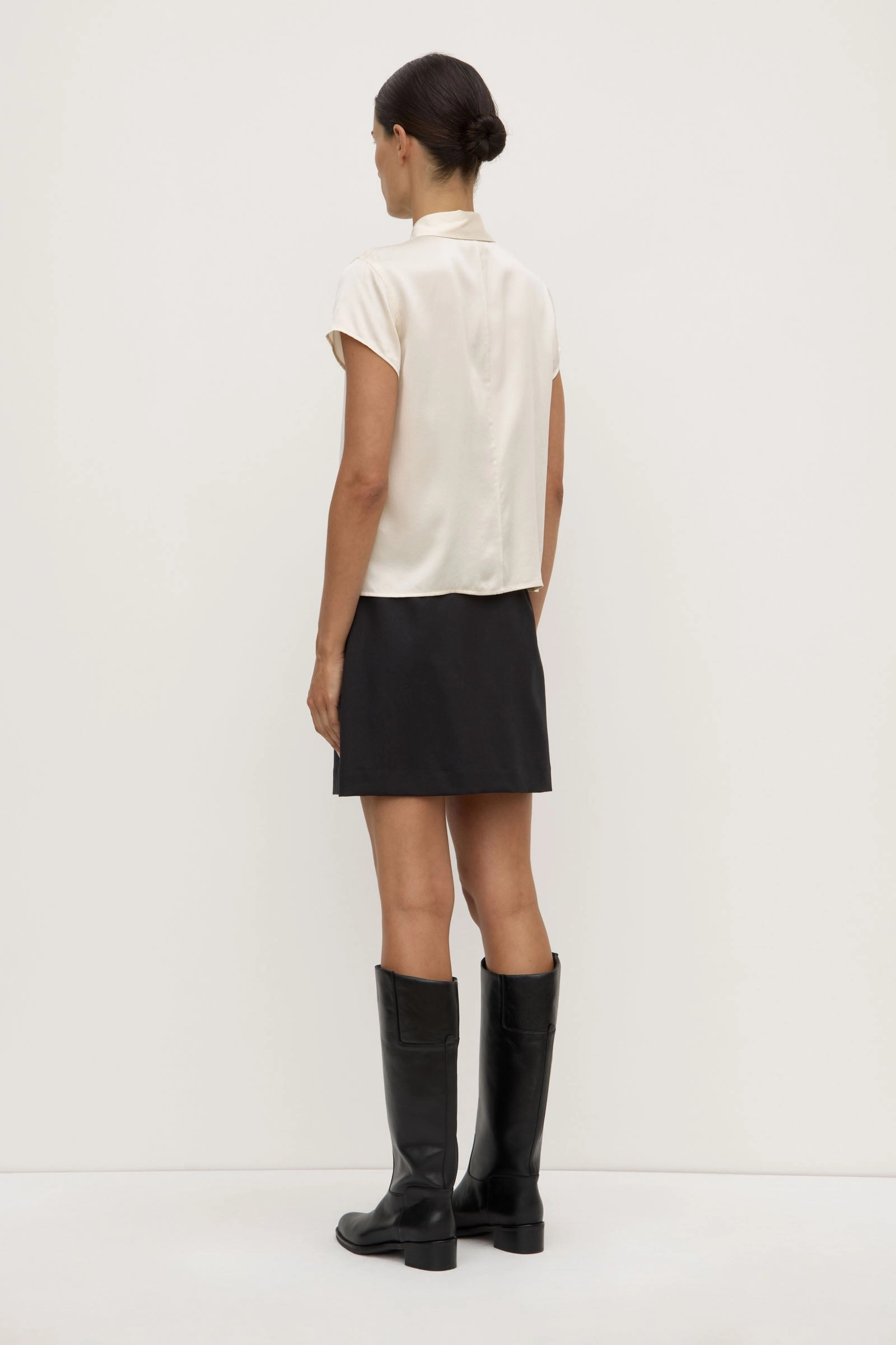 Karri Silk Short Sleeve Shirt