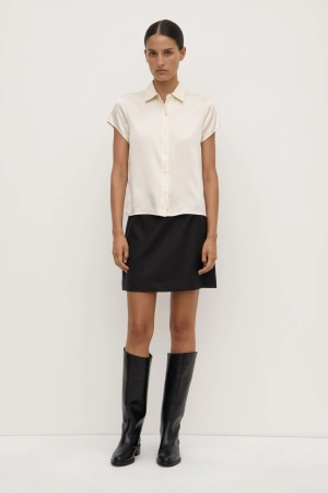 Karri Silk Short Sleeve Shirt