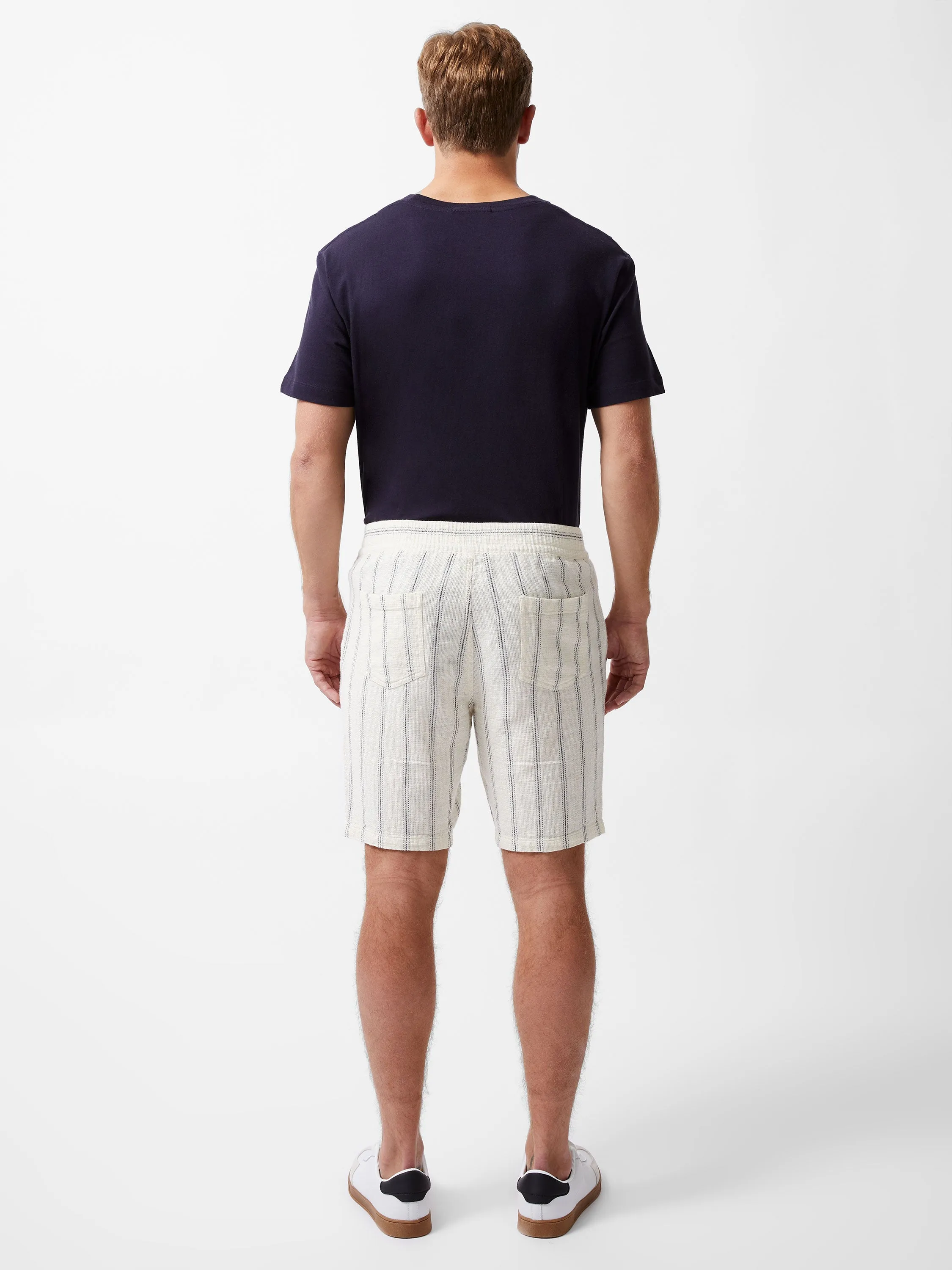 Knitted Stripe Shorts