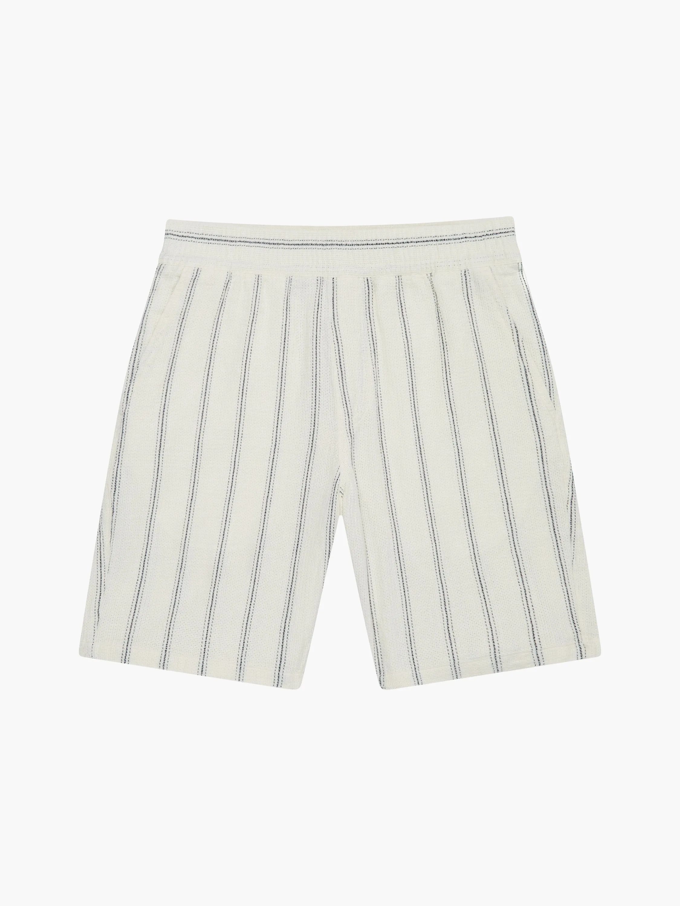 Knitted Stripe Shorts