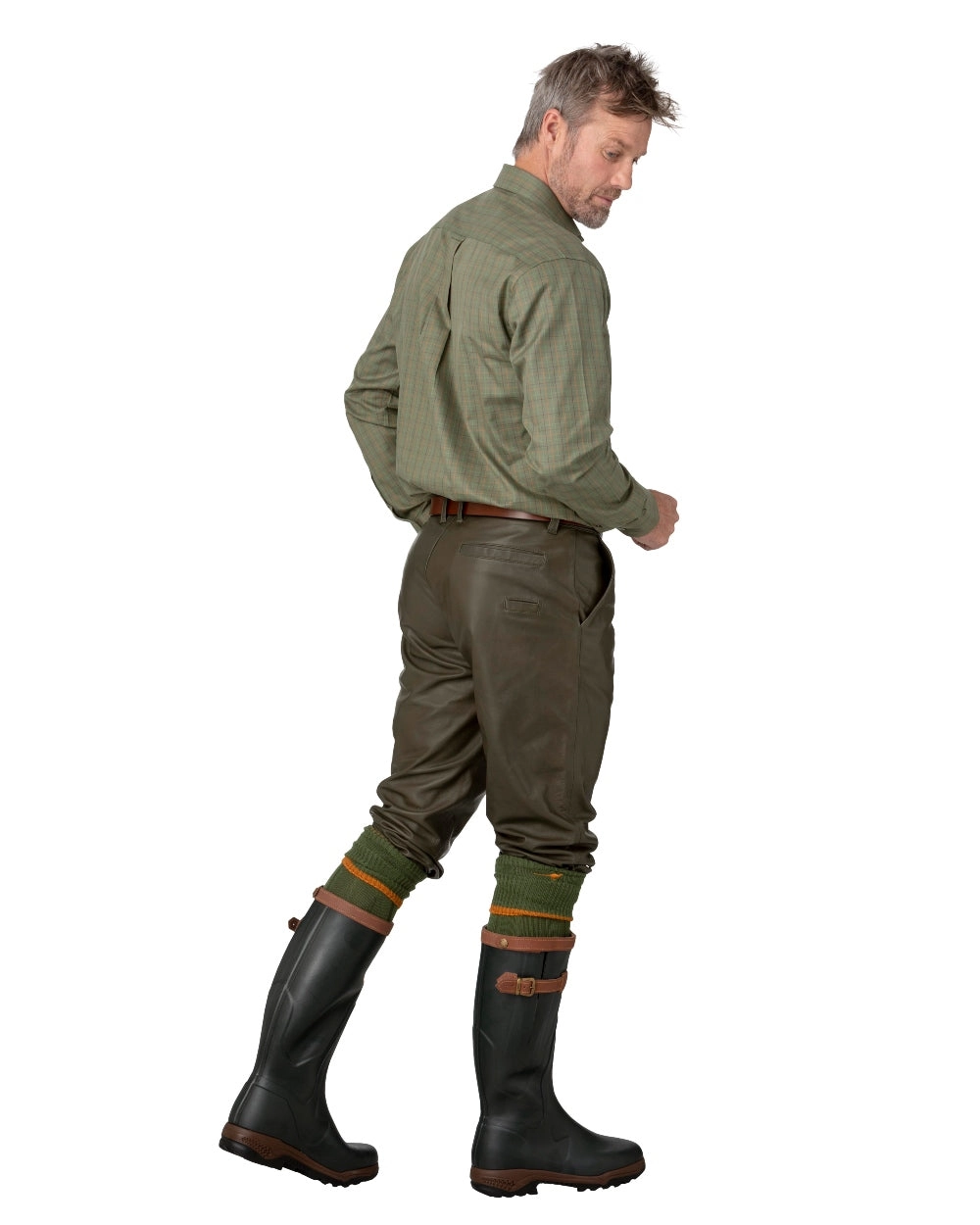 Laksen Mens Ardennes Leather Breeks