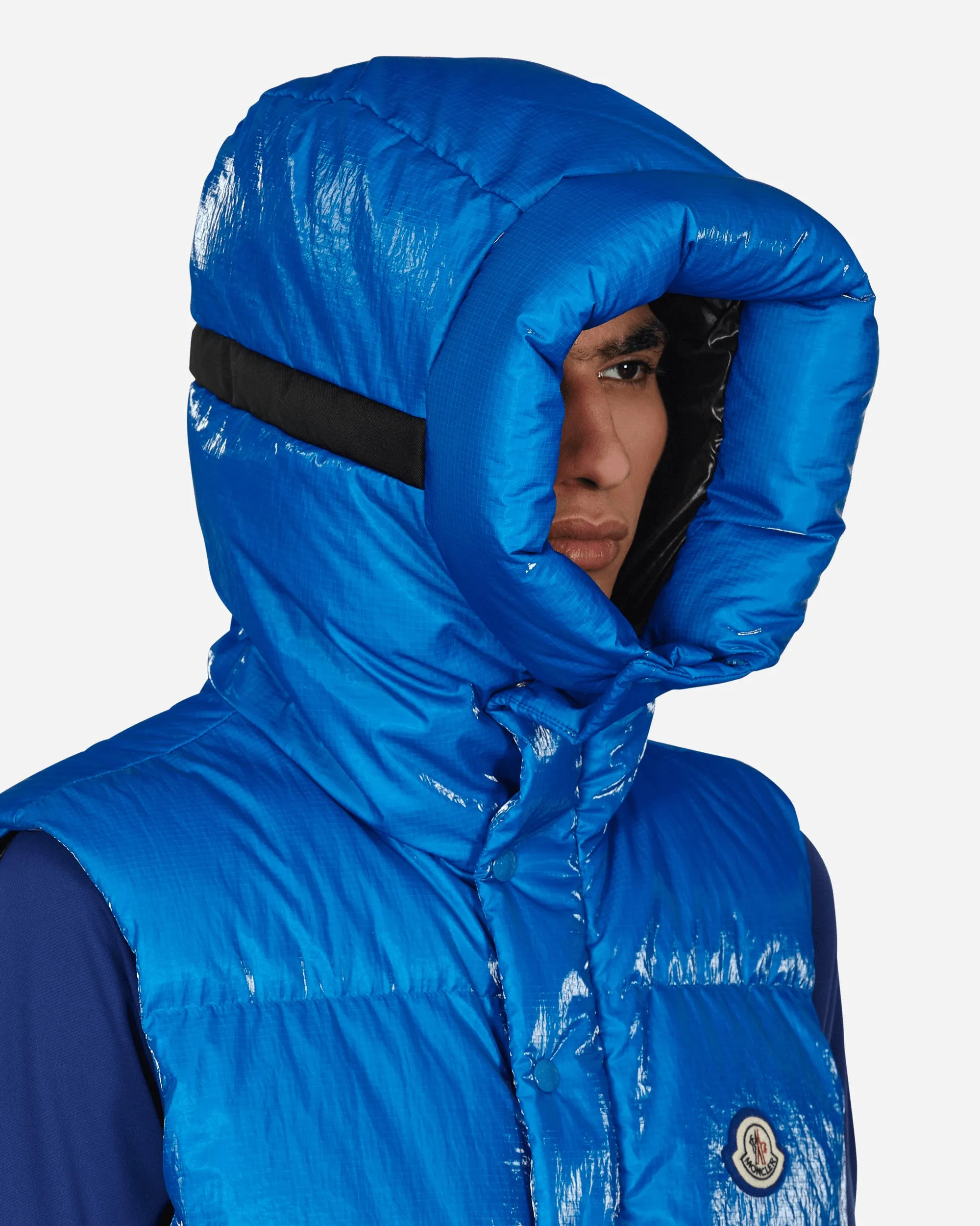 Lawu Down Vest Blue