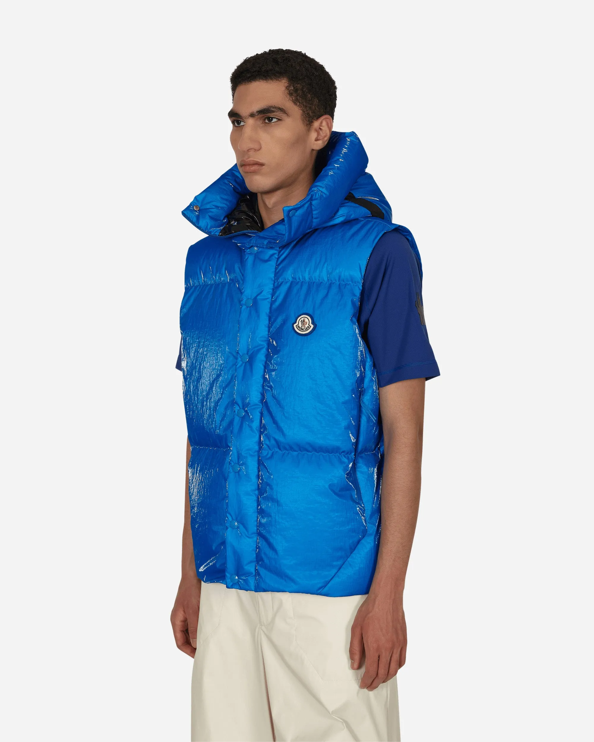 Lawu Down Vest Blue