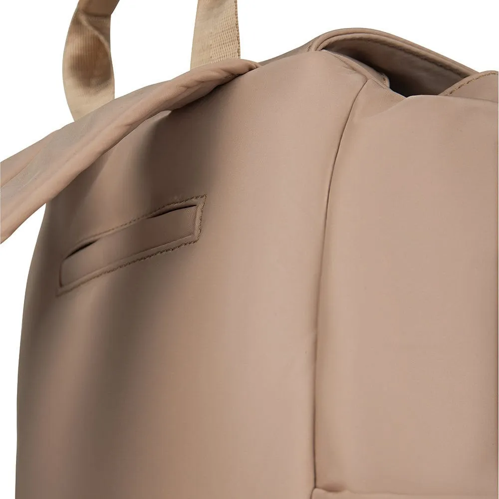 Le  April - Sac à dos en nylon recyclé nude
