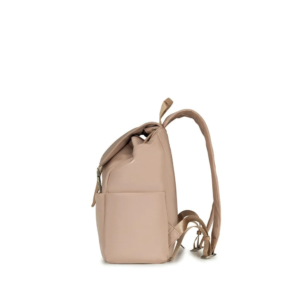 Le  April - Sac à dos en nylon recyclé nude