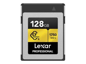 Lexar Professional GOLD Series - Flash memory card - 128 GB - CFexpress Type B LCXEXPR128G-RNENG