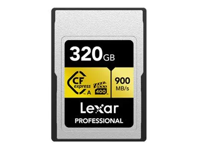 Lexar Professional GOLD Series - Flash memory card - 320 GB - CFexpress Type A LCAGOLD320G-RNENG