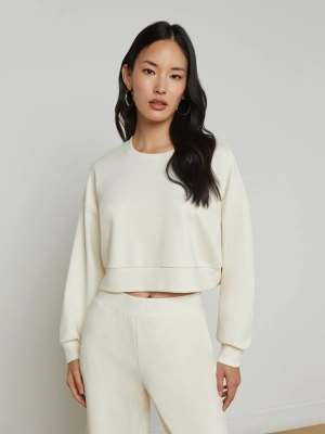 Luvia Cropped Sweatshirt