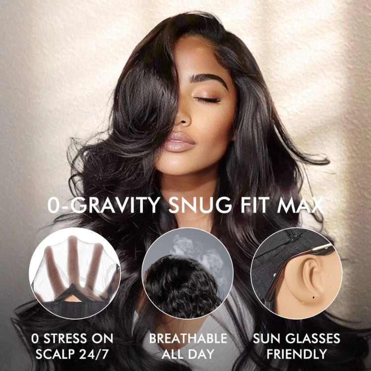 Luvme All-Day Comfort™ Wig Ombre Ginger Blunt Cut Bob Glueless Minimalist HD Lace Wig Pre-Cut Lace