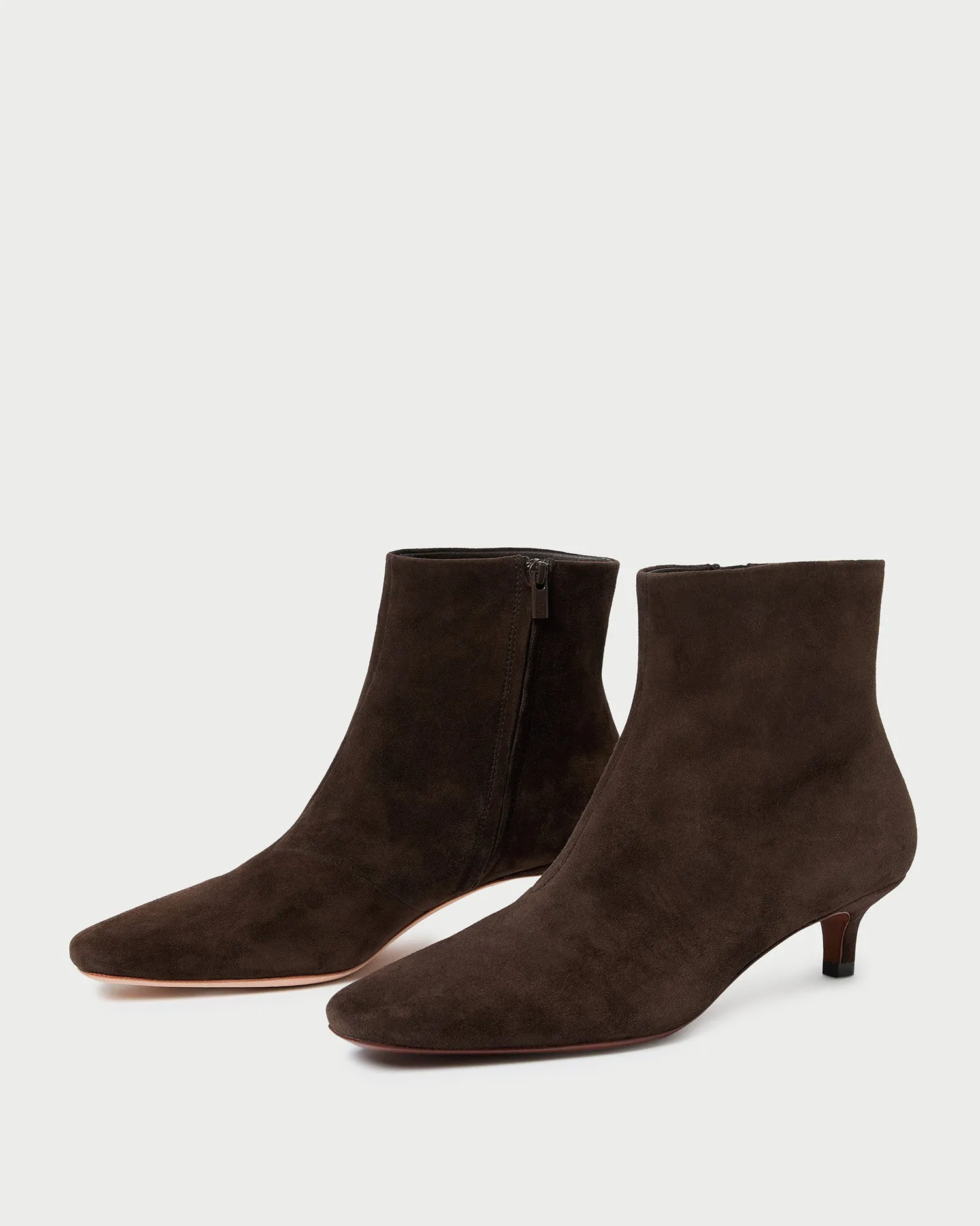 Marcella Brown Suede Ankle Boot