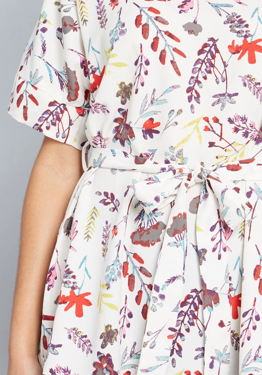 Medium Format Memory Tunic in Sprigs