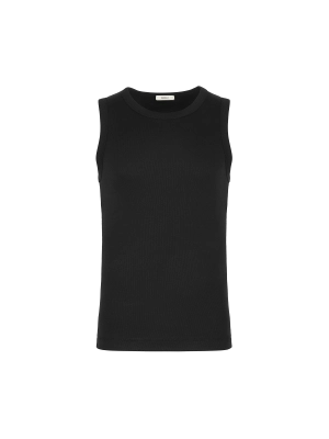 Men's 365 Lightweight Rib Tank Top—black