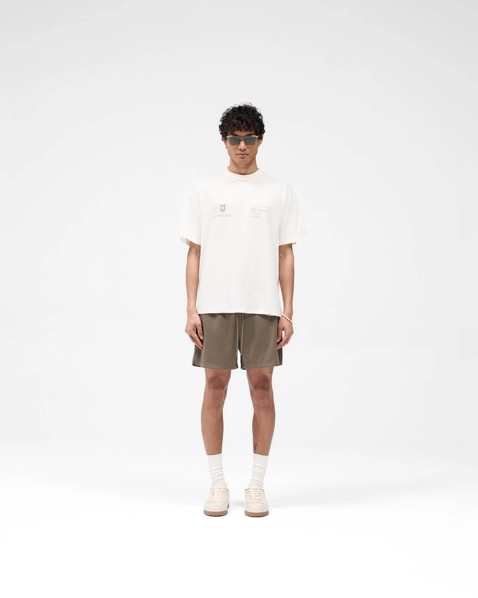 Mesh Short - Stone
