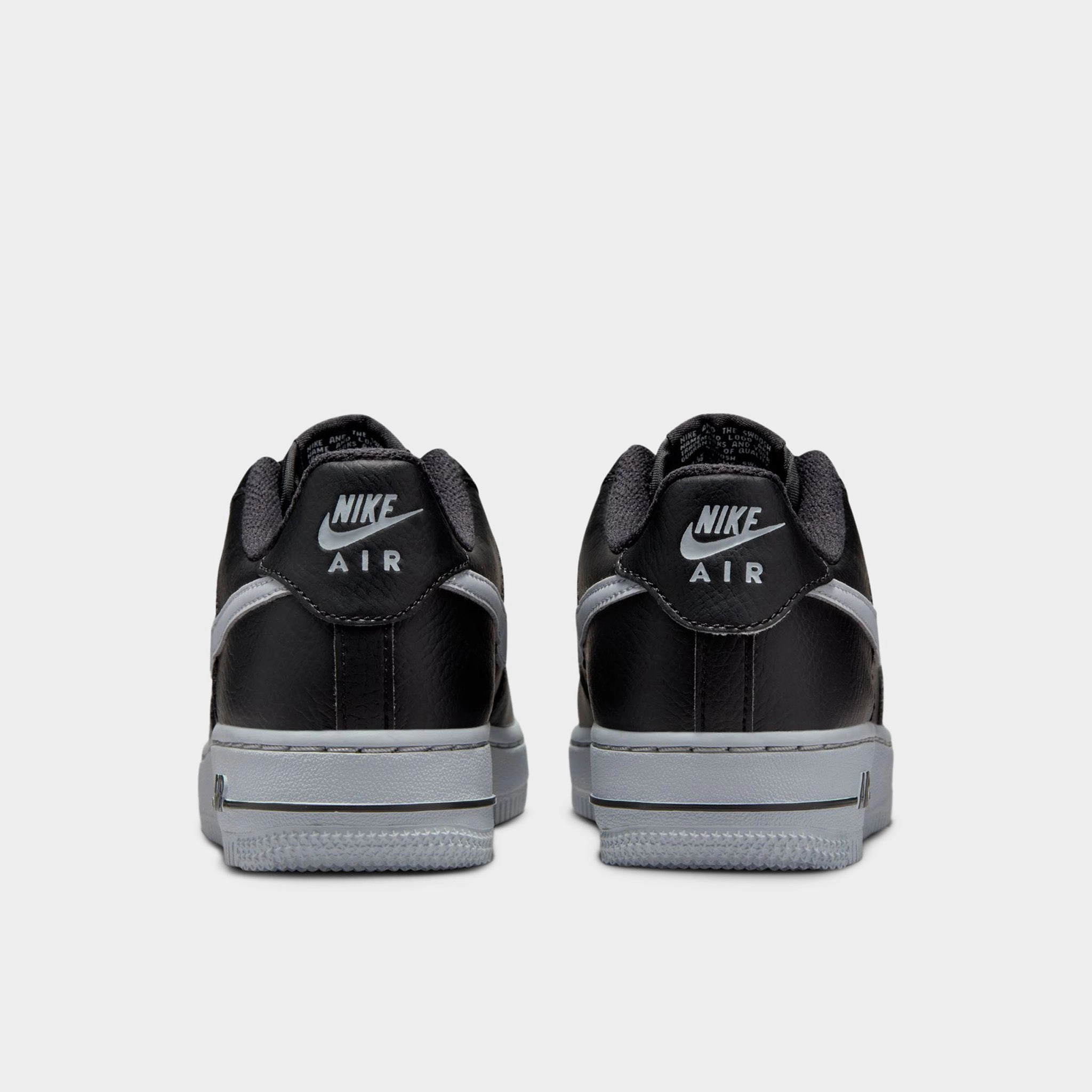 Nike Air Force 1 GS Black / Wolf Grey