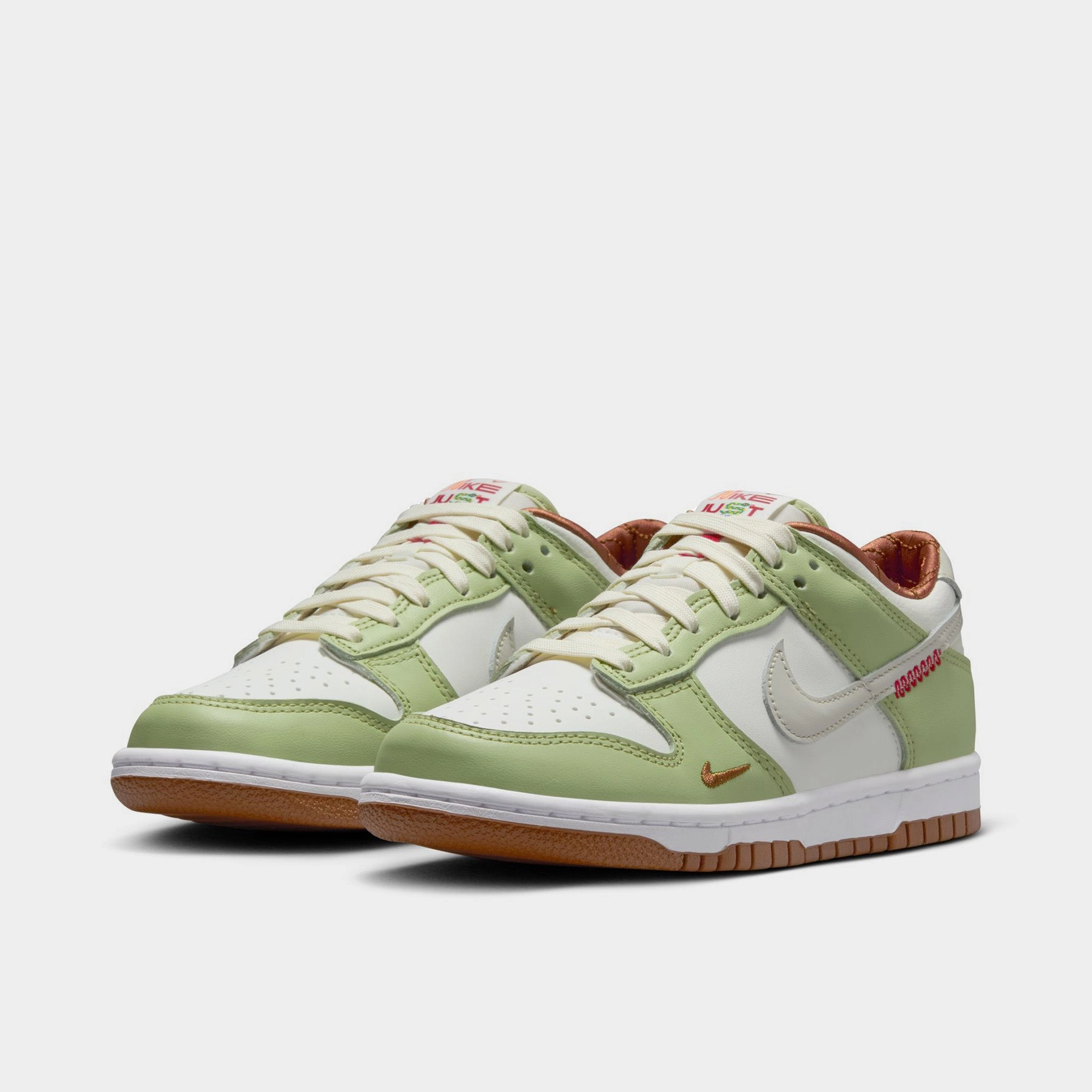 Nike Dunk Low GS Sail / Light Bone - Olive Aura