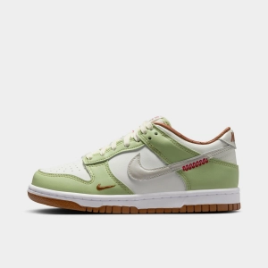 Nike Dunk Low GS Sail / Light Bone - Olive Aura