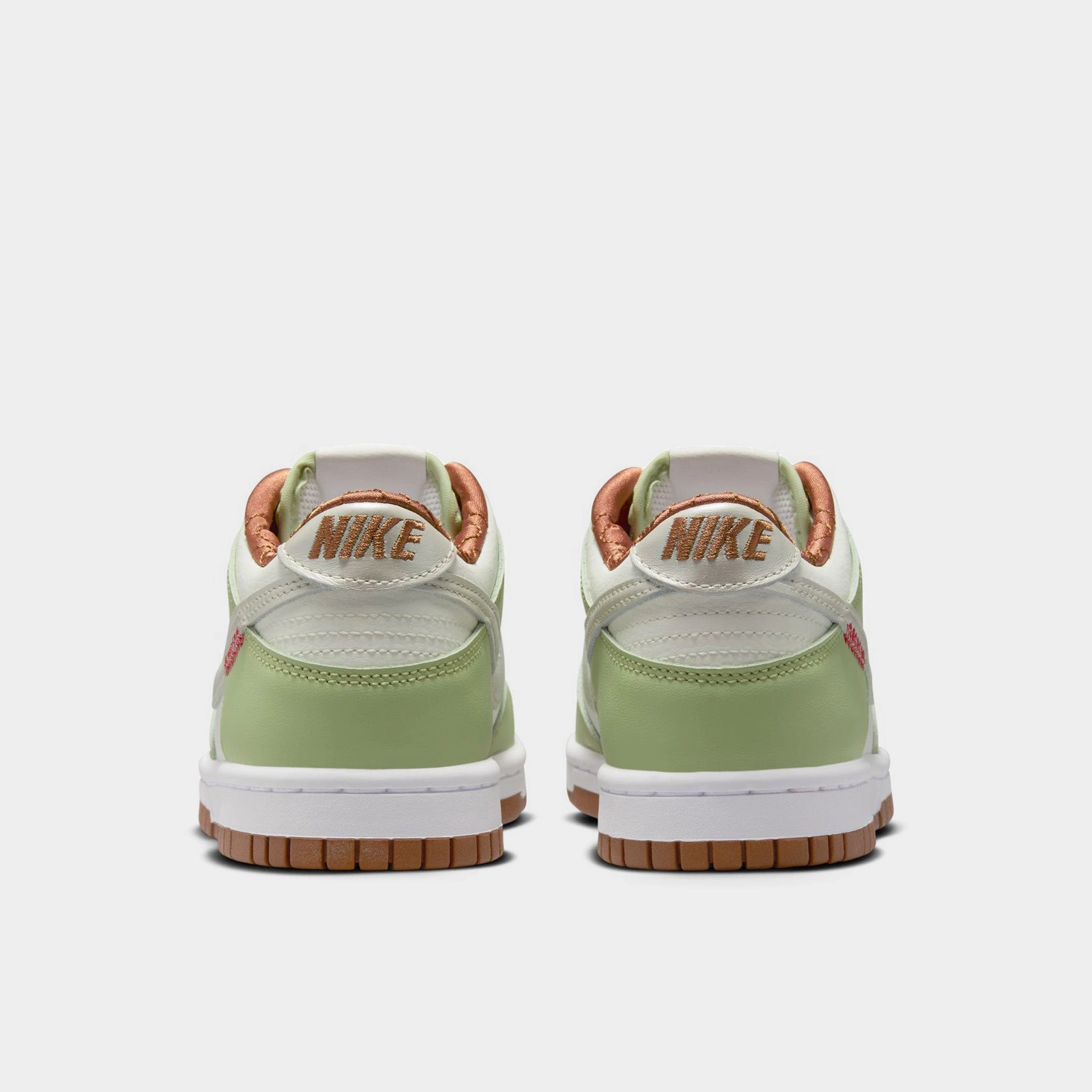 Nike Dunk Low GS Sail / Light Bone - Olive Aura
