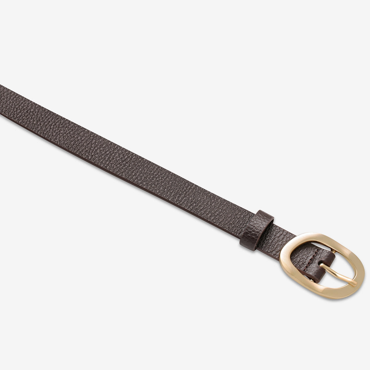 Nocturne Belt - Choc/Gold