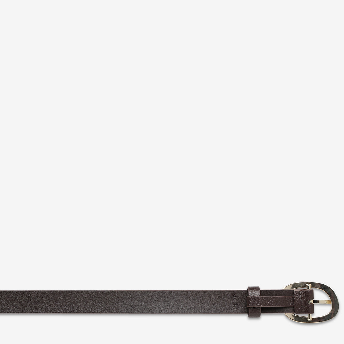 Nocturne Belt - Choc/Gold