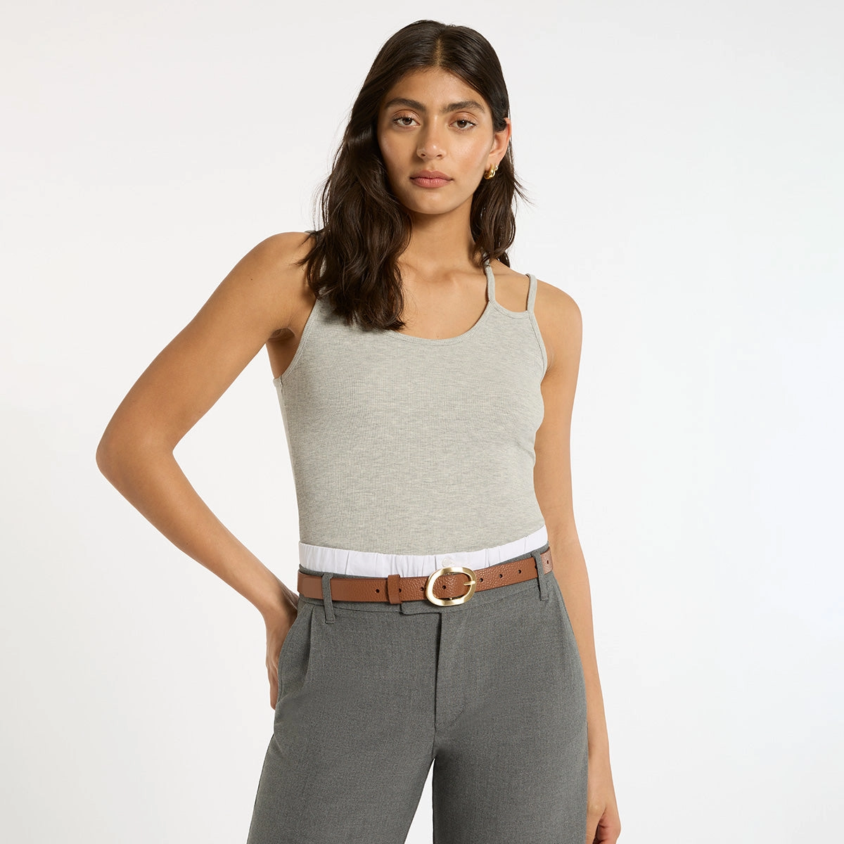 Nocturne Belt - Tan/Gold