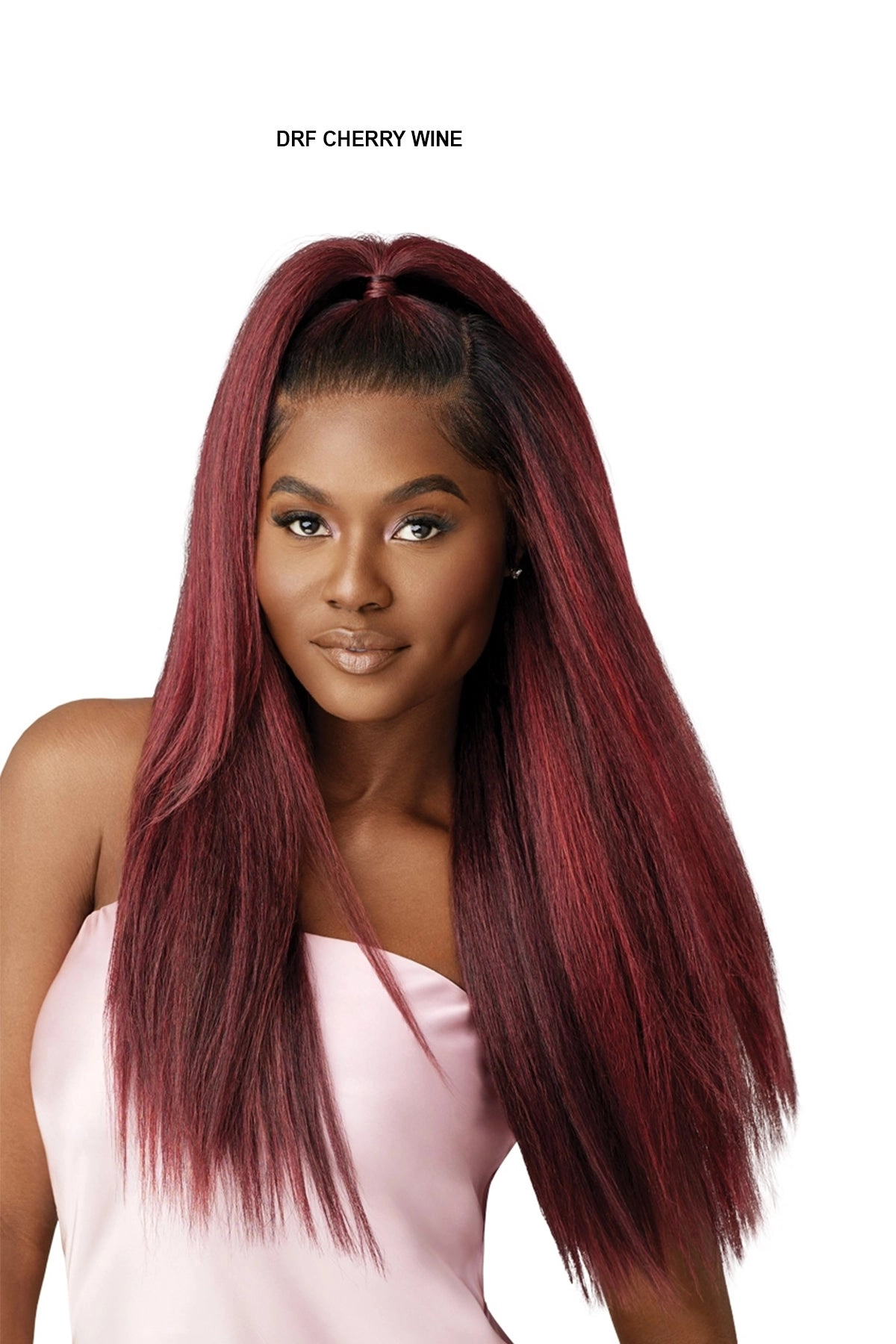 OUTRE AIRTIED HUMAN HAIR BLEND 100% FULLY HAND TIED WIG - HHB-PERM YAKI 26"