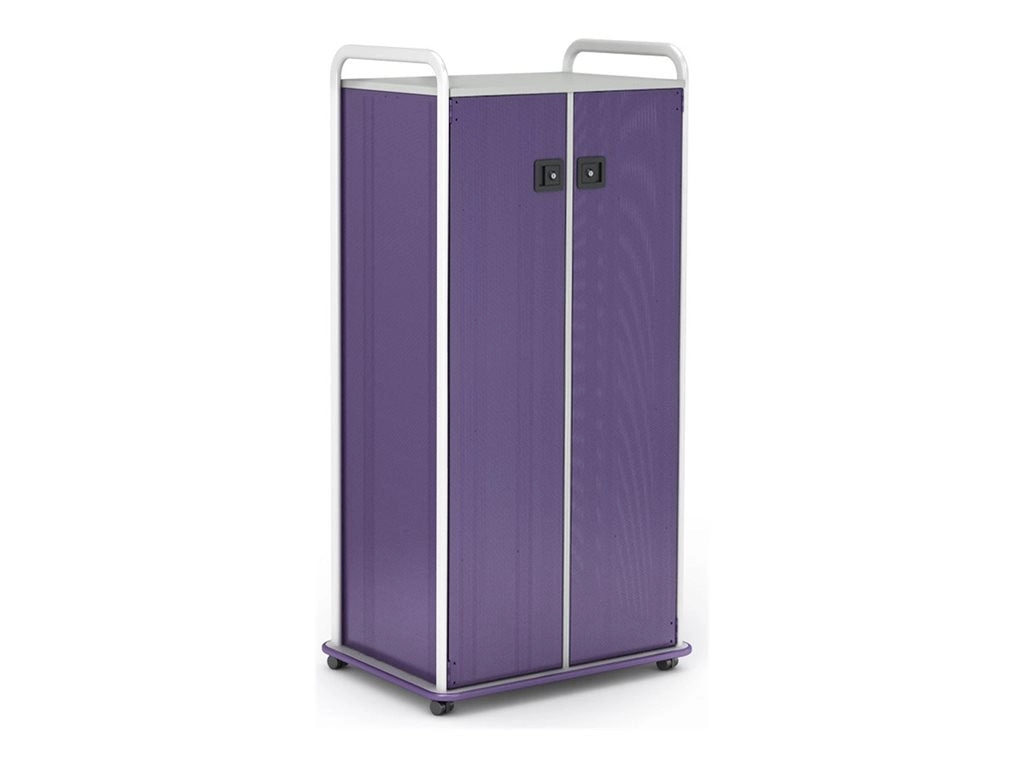 Paragon A&D Crossfit Storage - Trolley - 20 drawers - 4 shelves - 2 doors - 16 gauge tubular steel, TFM - frost, lello, wisdom CFD60WD17CO-918YZY
