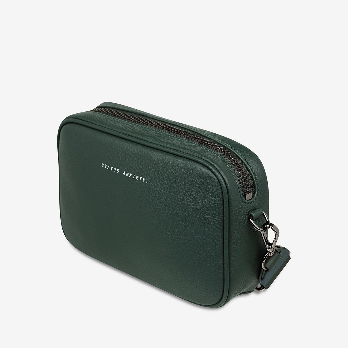 Plunder Bag With Webbed Strap - Green