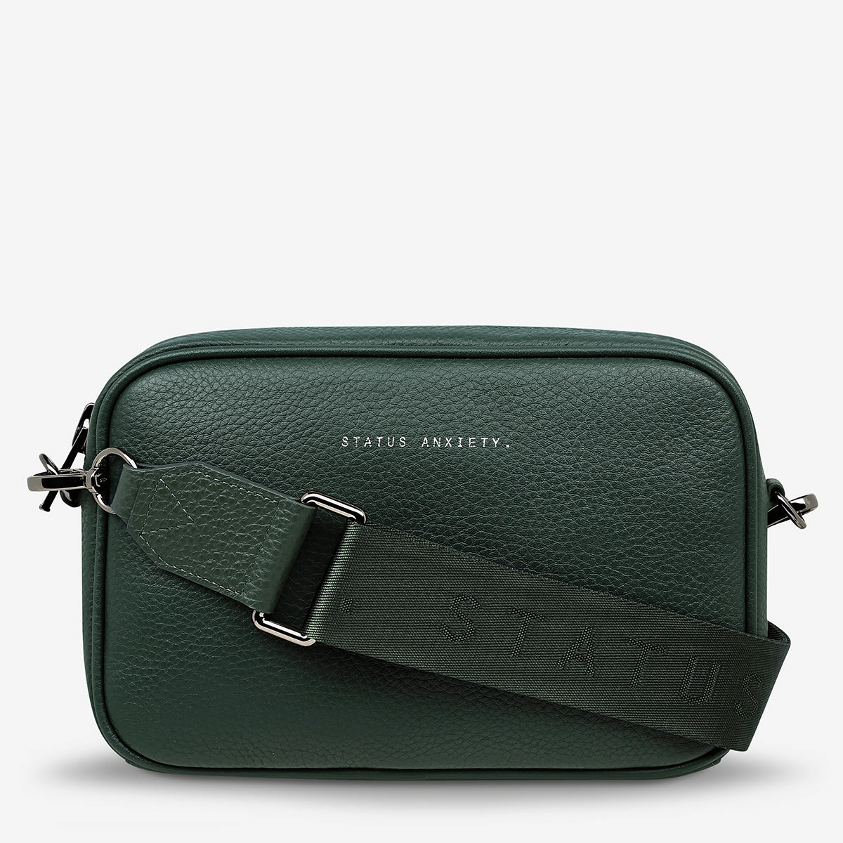 Plunder Bag With Webbed Strap - Green