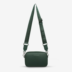 Plunder Bag With Webbed Strap - Green