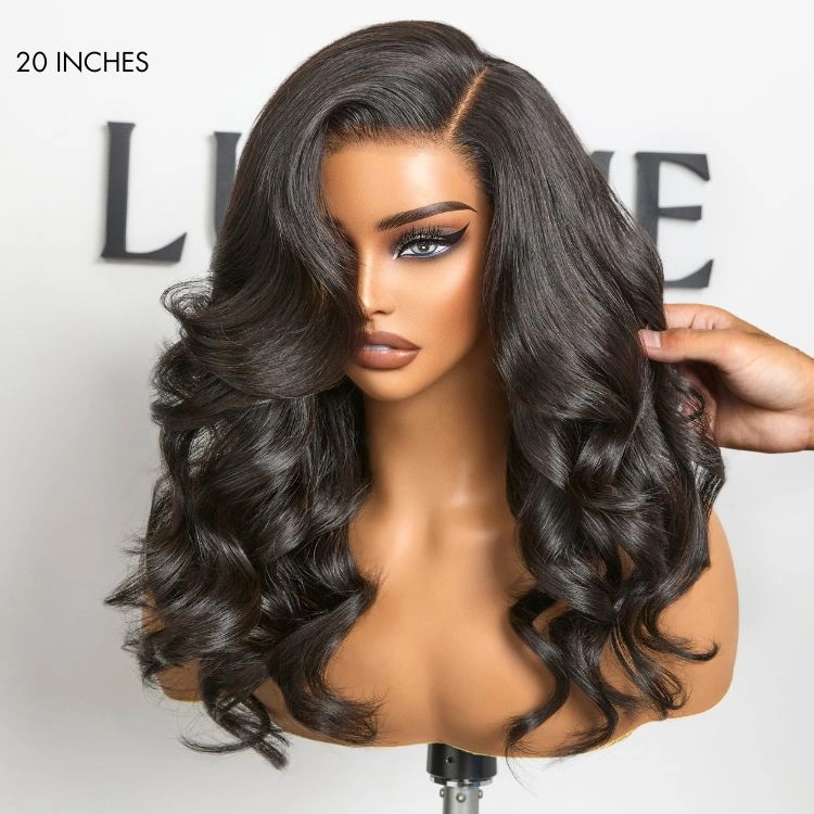 PreMax Wigs - HD Full Lace Water Wave / Straight / Body Wave Flexi-Fit Invisi Drawstring Cap Long Wig