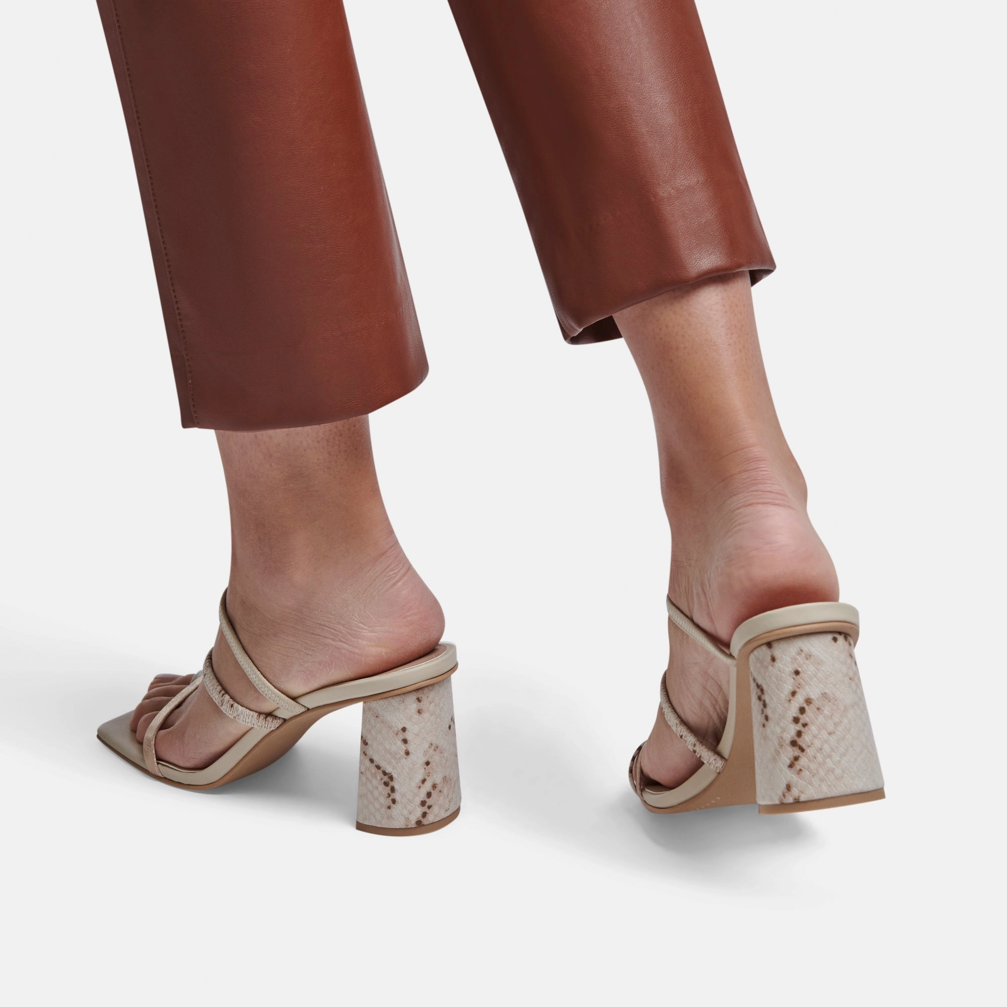 PRISMA HEELS IVORY MULTI STELLA