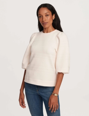 Puff Sleeve Pullover Novelty Quilt- Sale