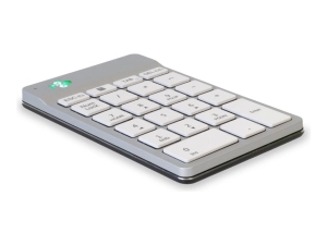 R-Go Numeric keyboard Compact break - Keypad - wireless - Bluetooth 5.0 - white RGOCONMWLWH